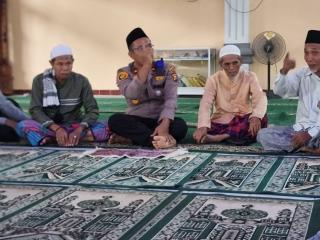 JUMAT CURHAT KAPOLSEK KEMUNING, CAMAT DAN MUI AKAN SINERGIS LAKSANAKAN SULING